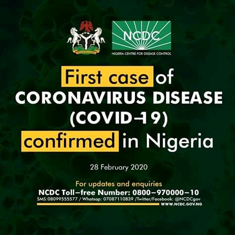 Breaking: Lagos records first case of Coronavirus in Nigeria