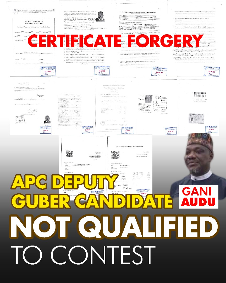 Edo 2020: APC campaign suffers setback as ADP accuses Ize-Iyamu’s running mate of certificate forgery