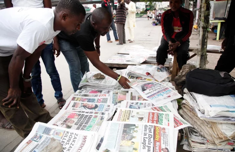 Latest Nigerian Newspaper Headlines For Today, Monday, 18th December, 2023